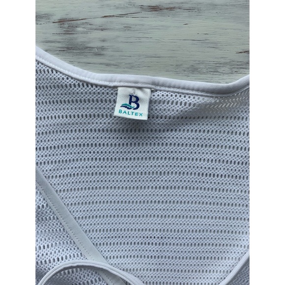 Large, Baltex, white swim coverup - Picture 8 of 12